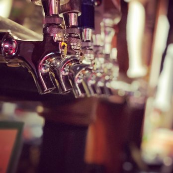 Froggy's Bar - a row of beer taps - Bars Near Me - Pittsburgh, Pennsylvania