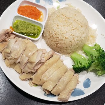 Cluck2Go - Hainan Chicken w/Rice (Dark Meat Only) - Singaporean Near Me - Pasadena, California Cluck2Go - Hainan Chicken w/Rice (Dark Meat Only) - Singaporean Near Me - Pasadena, California