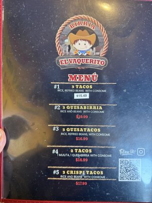 Menu photo 3 Birria El Vaquerito San Jose, CA Menu photo 3 Birria El Vaquerito San Jose, CA