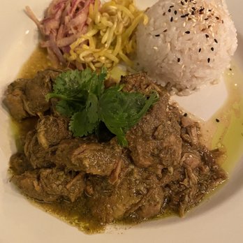 Rangoon - Chelsea - Pork & Tea Leaf Curry (GF)(DF) - Burmese Near Me - New York, New York Rangoon - Chelsea - Pork & Tea Leaf Curry (GF)(DF) - Burmese Near Me - New York, New York