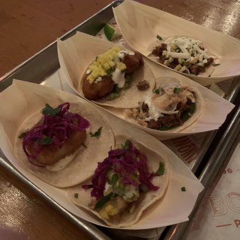 Boxi Park - Taco sampler - Bars Near Me - Orlando, Florida Boxi Park - Taco sampler - Bars Near Me - Orlando, Florida
