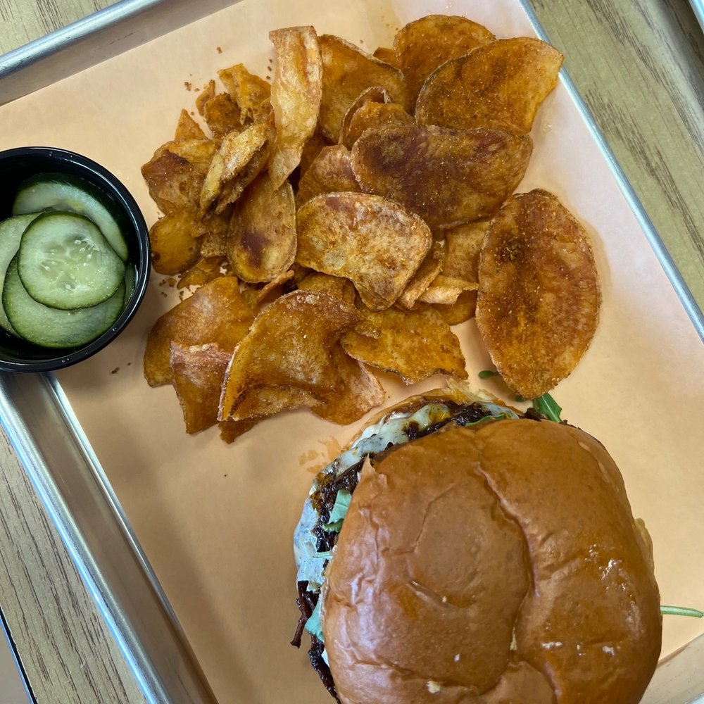 Tanglewood Fire And Smoke - Black & Blue Burger - Barbeque Near Me - Ridley, Pennsylvania