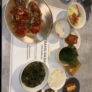 Gebang Sikdang - Spicy marinated crab set $48 - Korean Near Me - Los Angeles, California Gebang Sikdang - Spicy marinated crab set $48 - Korean Near Me - Los Angeles, California