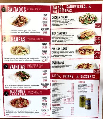 Menu photo 8 Pollo Inka Express Hawthorne, CA