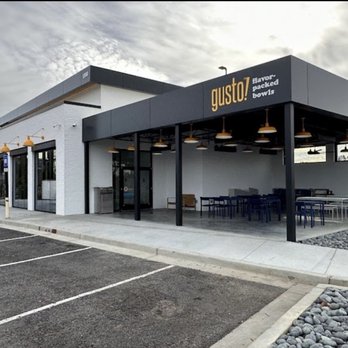 Gusto - the outside of the restaurant - New American Near Me - Buford, Georgia