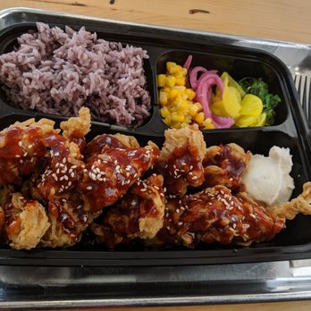 Honey Spicy - K-Popcorn Chicken - Korean Near Me - Tigard, Oregon
