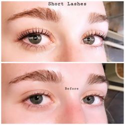 Lash Lift NYC - Short lash lash lifting and tinting
