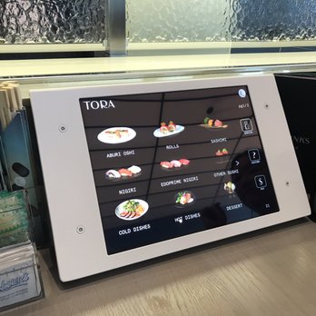 TORA - Ordering tablet - Japanese Near Me - Toronto, Ontario
