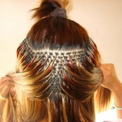 Luxury Hair Group - Micro Tahitian Fusion. No beads, no glue. Last upto 4mos.
