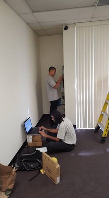 Photo of 3Packet.com - Anaheim, CA, US. Team readying another install.