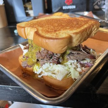 Apocalypse BBQ - Brisket sandwich - Food Trucks Near Me - Miami, Florida