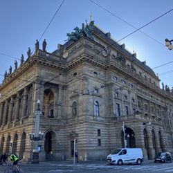 Národní divadlo - From the opposite street corner