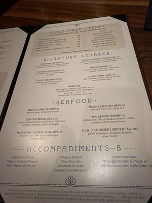 Menu photo 2 J. Gilbert's Wood-Fired Steaks & Seafood Des Peres, MO