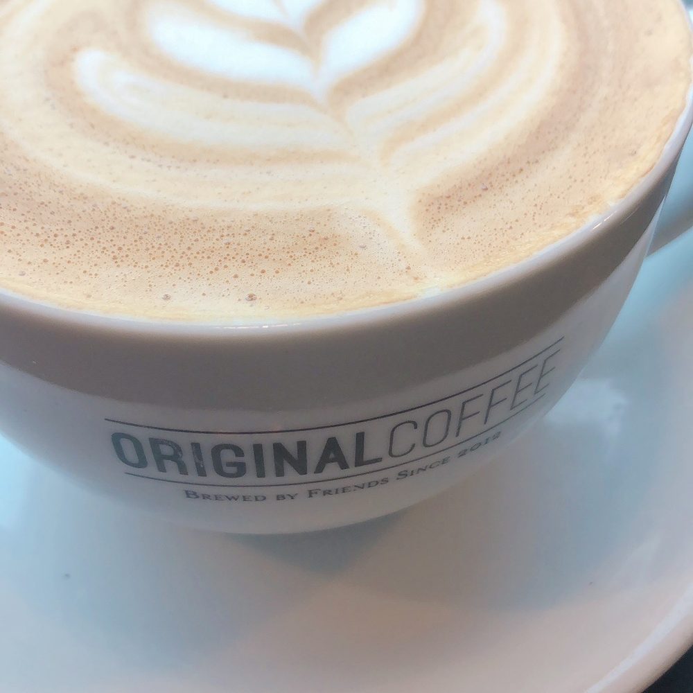 Oat milk latte Oat milk latte