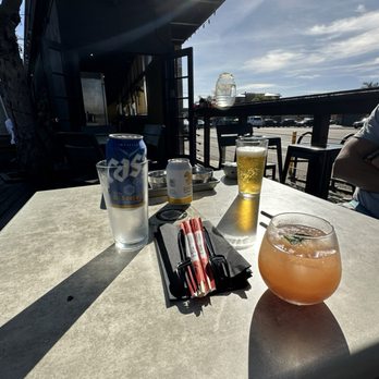 CHIKO - Spiked Asian pear cooler   singha  Dog-friendly patio - Asian Fusion Near Me - Encinitas, California