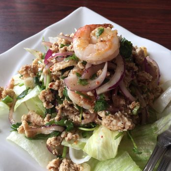 Sue's Kitchen - Larb salad. Super spicy, pretty good, not filling. $9. - Thai Near Me - El Sobrante, California Sue's Kitchen - Larb salad. Super spicy, pretty good, not filling. $9. - Thai Near Me - El Sobrante, California
