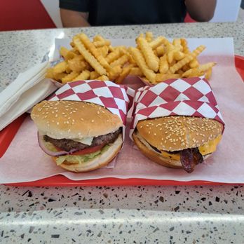 Burger Shack - Our lunch  4. Star Bacon Burger 10. Mushroom Swiss Burger - Burgers Near Me - Stockton, California