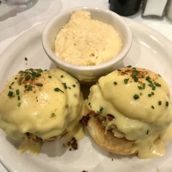 Briarpatch Restaurant - Crab Cake Benedict from brunch special menu. Delish! - American Near Me - Winter Park, Florida