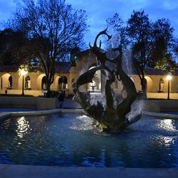 The Fountain at the Stanford Bookstore