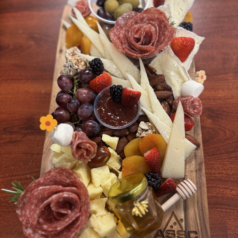 Create your own charcuterie board class that was hosted by the firm I work for. Create your own charcuterie board class that was hosted by the firm I work for.