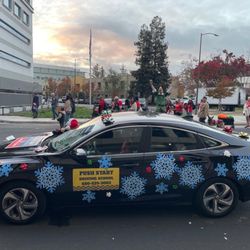 Push Start Driving School - Push Start Driving at Redwood City holiday parade