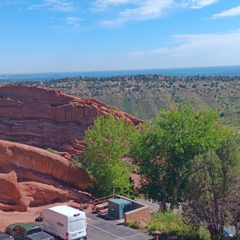 Red Rocks Amphitheatre - More views behind the amphitheater stage - Music Venues Near Me - Morrison, Colorado Red Rocks Amphitheatre - More views behind the amphitheater stage - Music Venues Near Me - Morrison, Colorado