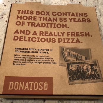 Donatos Pizza - Donatos pizza box history lesson! - Pizza Near Me - Florence, Kentucky Donatos Pizza - Donatos pizza box history lesson! - Pizza Near Me - Florence, Kentucky
