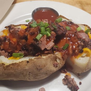 Jim 'N Nick's Bar-B-Q - Loaded baked potato. - Barbeque Near Me - Birmingham, Alabama