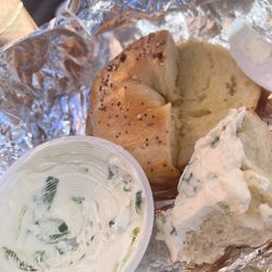 Bagel Factory & Deli - Fresh batch everything w scallion cc