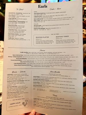 Menu photo 3 Earls Kitchen + Bar Honolulu, HI Menu photo 3 Earls Kitchen + Bar Honolulu, HI