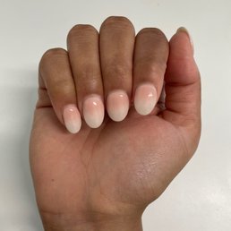 Ombré dip nails Ombré dip nails
