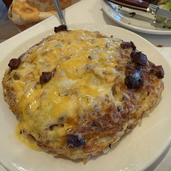 801 Chophouse - Cheesy Hashbrown with bacon - Steakhouses Near Me - Tysons, Virginia 801 Chophouse - Cheesy Hashbrown with bacon - Steakhouses Near Me - Tysons, Virginia