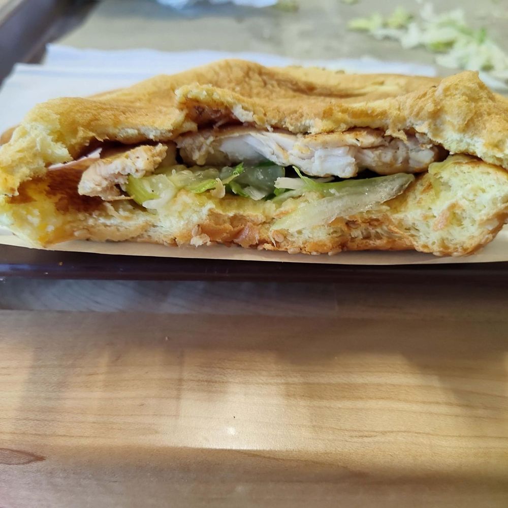 Seriously? This is Hi Pointe's Chicken Sandwich for $9.50. Seriously? This is Hi Pointe's Chicken Sandwich for $9.50.