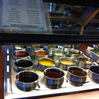 Caesar's Mongolian Bar-B-Q - Make-your-own-sauce - Mongolian Near Me - Cerritos, California