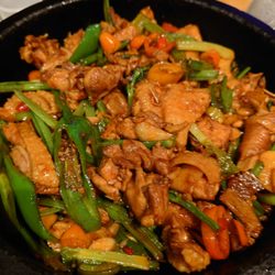 Tang Dynasty - Chicken pot (spicy). It's good but a little too spicy and oily for me.