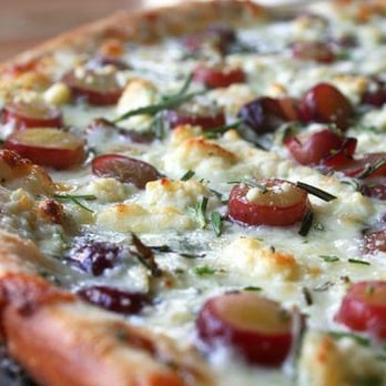 Pies & Pints - Worthington, OH - Grape Pie - red grapes, gorgonzola, and fresh rosemary - Pizza Near Me - Worthington, Ohio Pies & Pints - Worthington, OH - Grape Pie - red grapes, gorgonzola, and fresh rosemary - Pizza Near Me - Worthington, Ohio