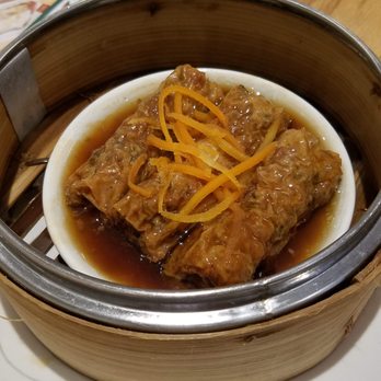 Tim Ho Wan - Hell's Kitchen - Steamed Bean Curd with Meat & Vegetable - Dim Sum Near Me - New York, New York