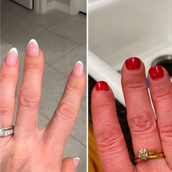 Lotous Nails - Before and after going to them! Life changed! - Nail Salons Near Me - Tampa, Florida Lotous Nails - Before and after going to them! Life changed! - Nail Salons Near Me - Tampa, Florida