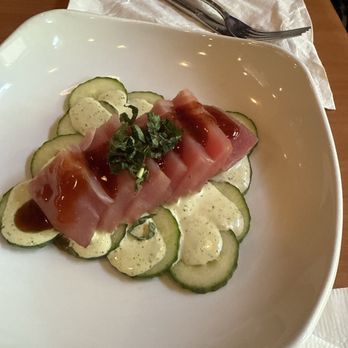 The Brass Monkey - Tuna crudo. - New American Near Me - Corvallis, Oregon