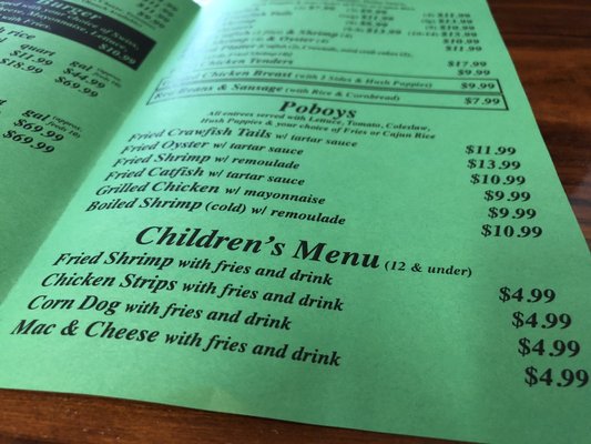 Menu photo 5 Gumbo To Geaux Bossier City, LA