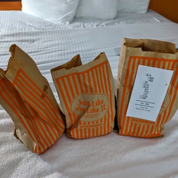 Whataburger - The haul, about to be eaten. - Burgers Near Me - Humble, Texas Whataburger - The haul, about to be eaten. - Burgers Near Me - Humble, Texas