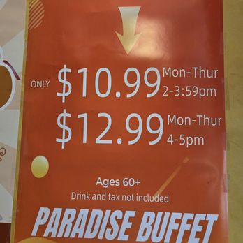 Paradise Buffet - Buffets Near Me - Montclair, California Paradise Buffet - Buffets Near Me - Montclair, California
