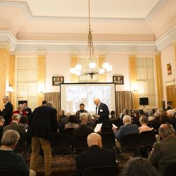 The Athenaeum of Philadelphia - A full house for the annual Meeting of Shareholders.