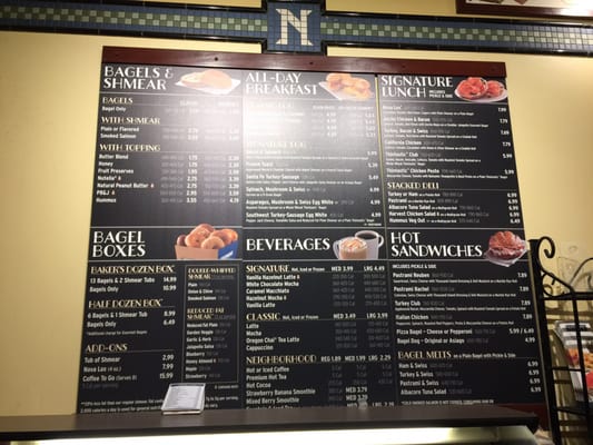 Menu photo 2 Noah's NY Bagels Los Gatos, CA