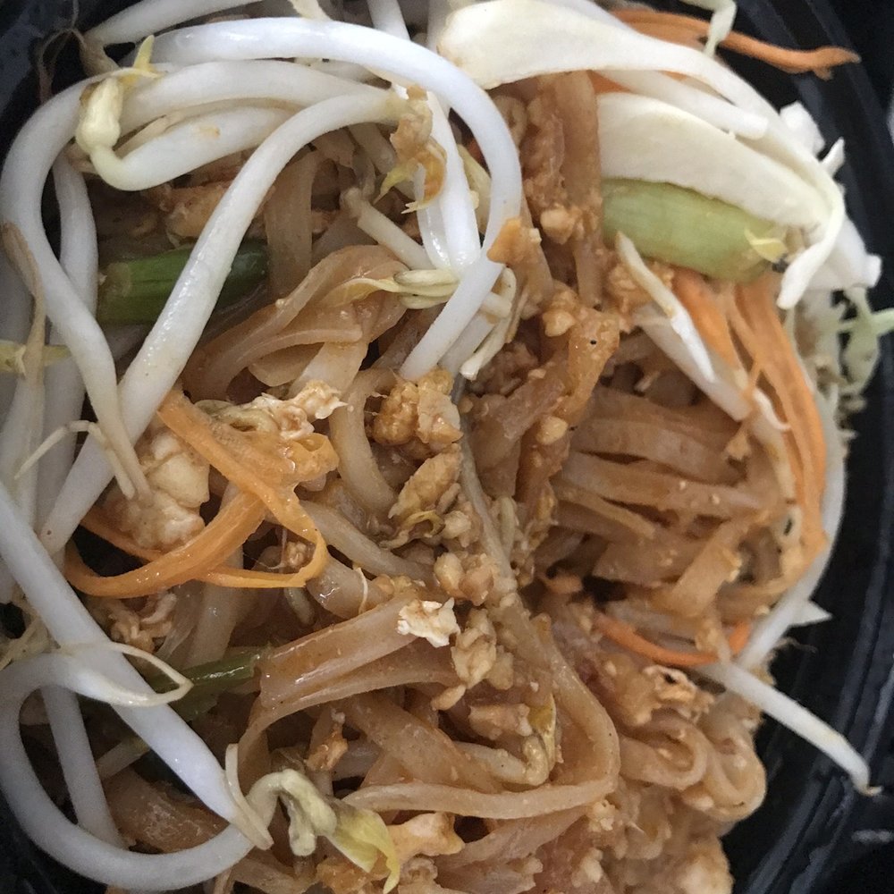 Chokdee Thai Cuisine of Manor - N1. Pad Thai w/chicken - Thai Near Me - Manor, Texas Chokdee Thai Cuisine of Manor - N1. Pad Thai w/chicken - Thai Near Me - Manor, Texas