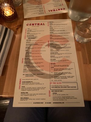 Menu photo 6 Central Pizza & Bar Lafayette, LA Menu photo 6 Central Pizza & Bar Lafayette, LA
