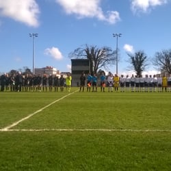 Home Farm Football Club - Cheering on the girls in green.... Under 15 international Ireland v England!! Beautiful day for it