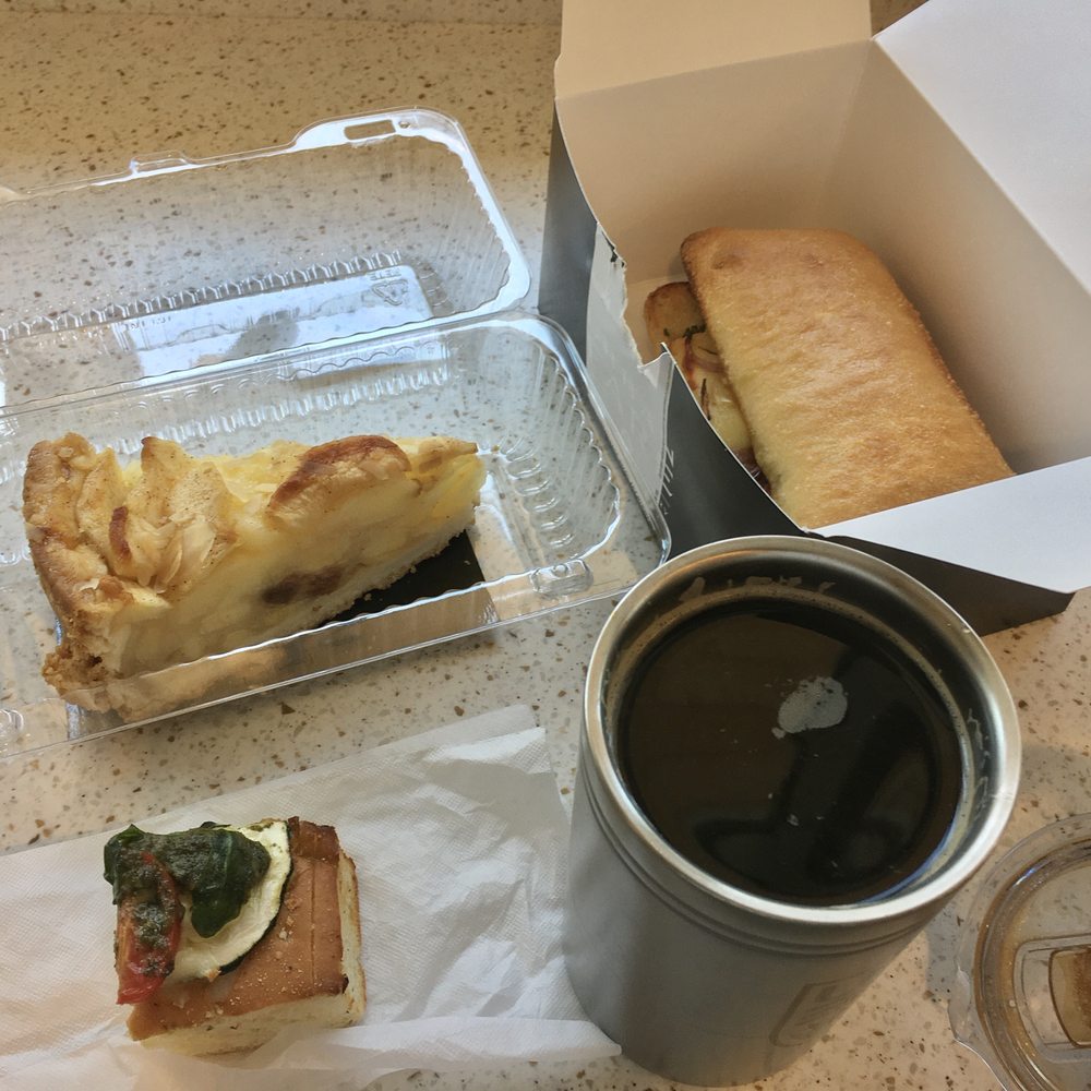 Urban Fare - Halloumi Avocado Veg Sandwich, Burrata Focaccia (sample), Apple Slice, Americano - Grocery Near Me - Vancouver, British Columbia Urban Fare - Halloumi Avocado Veg Sandwich, Burrata Focaccia (sample), Apple Slice, Americano - Grocery Near Me - Vancouver, British Columbia