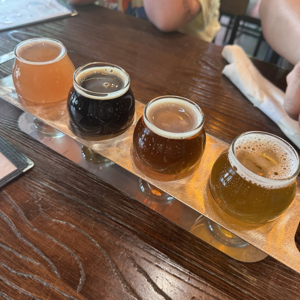 Iron Forge Brewing Co. - Beer flight - Breweries Near Me - Sevierville, Tennessee