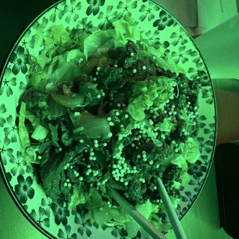 Sushibucks - Bulgogi taken under green light.  Aghh - Japanese Near Me - Albuquerque, New Mexico